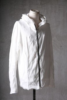 画像2: Wir Lineal / リネアル / WL-1103 / Inorganic structure dolman sleeve zip hoodie (2)