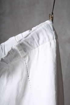 画像10: Wir Lineal / リネアル / WL-1104 / Inorganic structure sarrouel relax pants (10)