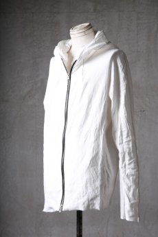 画像3: Wir Lineal / リネアル / WL-1103 / Inorganic structure dolman sleeve zip hoodie (3)