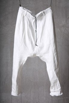 画像1: Wir Lineal / リネアル / WL-1104 / Inorganic structure sarrouel relax pants (1)