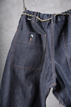 画像13: JUVENILE HALL ROLLCALL / ジュヴェナイルホールロールコール / 1636 / " Man Of War " DENIM PANTS (13)