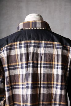 画像20: JUVENILE HALL ROLLCALL / ジュヴェナイルホールロールコール / 1614 / " Man Of War " Cotton / Linen CHECH SHIRTS (20)