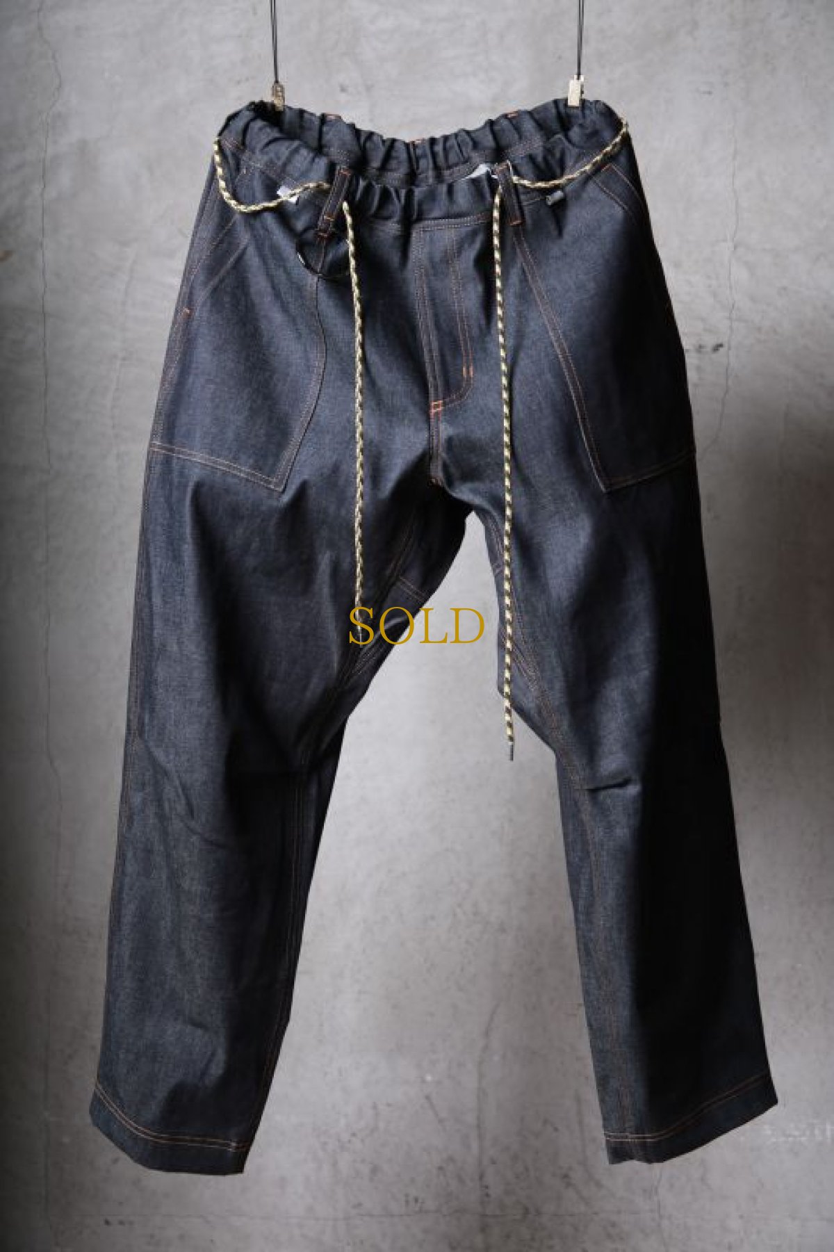 画像1: JUVENILE HALL ROLLCALL / ジュヴェナイルホールロールコール / 1636 / " Man Of War " DENIM PANTS (1)