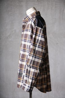 画像4: JUVENILE HALL ROLLCALL / ジュヴェナイルホールロールコール / 1614 / " Man Of War " Cotton / Linen CHECH SHIRTS (4)