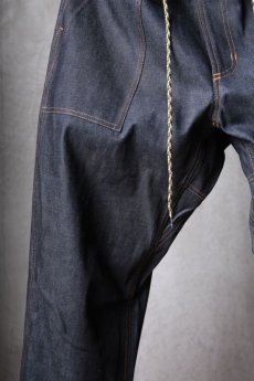 画像5: JUVENILE HALL ROLLCALL / ジュヴェナイルホールロールコール / 1636 / " Man Of War " DENIM PANTS (5)