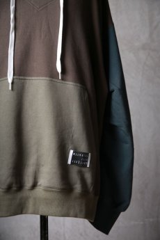 画像12: JUVENILE HALL ROLLCALL / ジュヴェナイルホールロールコール / 1640 / " Man Of War " SLASH NECK HOODIE (12)