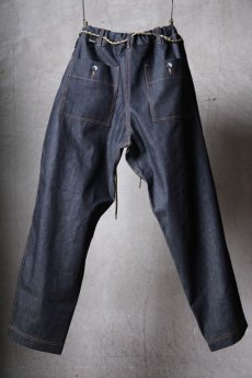 画像2: JUVENILE HALL ROLLCALL / ジュヴェナイルホールロールコール / 1636 / " Man Of War " DENIM PANTS (2)