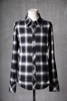 画像1: Thee OLD CIRCUS '' 1973 '' / 1103 / Rust Pride / Cotton Rayon CHECK Long Sleeve Shirts (1)