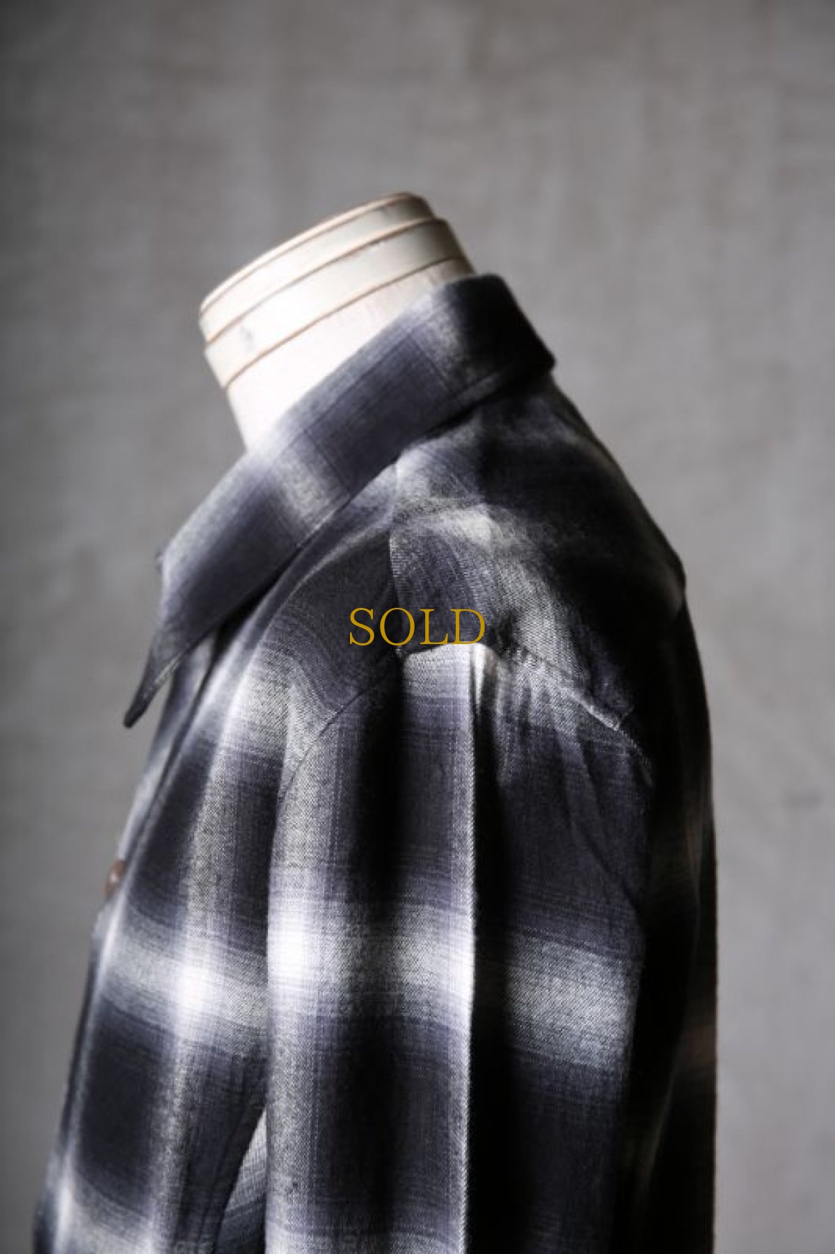 画像13: Thee OLD CIRCUS '' 1973 '' / 1103 / Rust Pride / Cotton Rayon CHECK Long Sleeve Shirts (13)