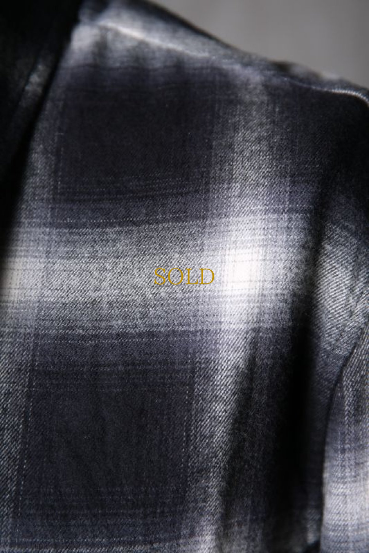 画像15: Thee OLD CIRCUS '' 1973 '' / 1103 / Rust Pride / Cotton Rayon CHECK Long Sleeve Shirts (15)