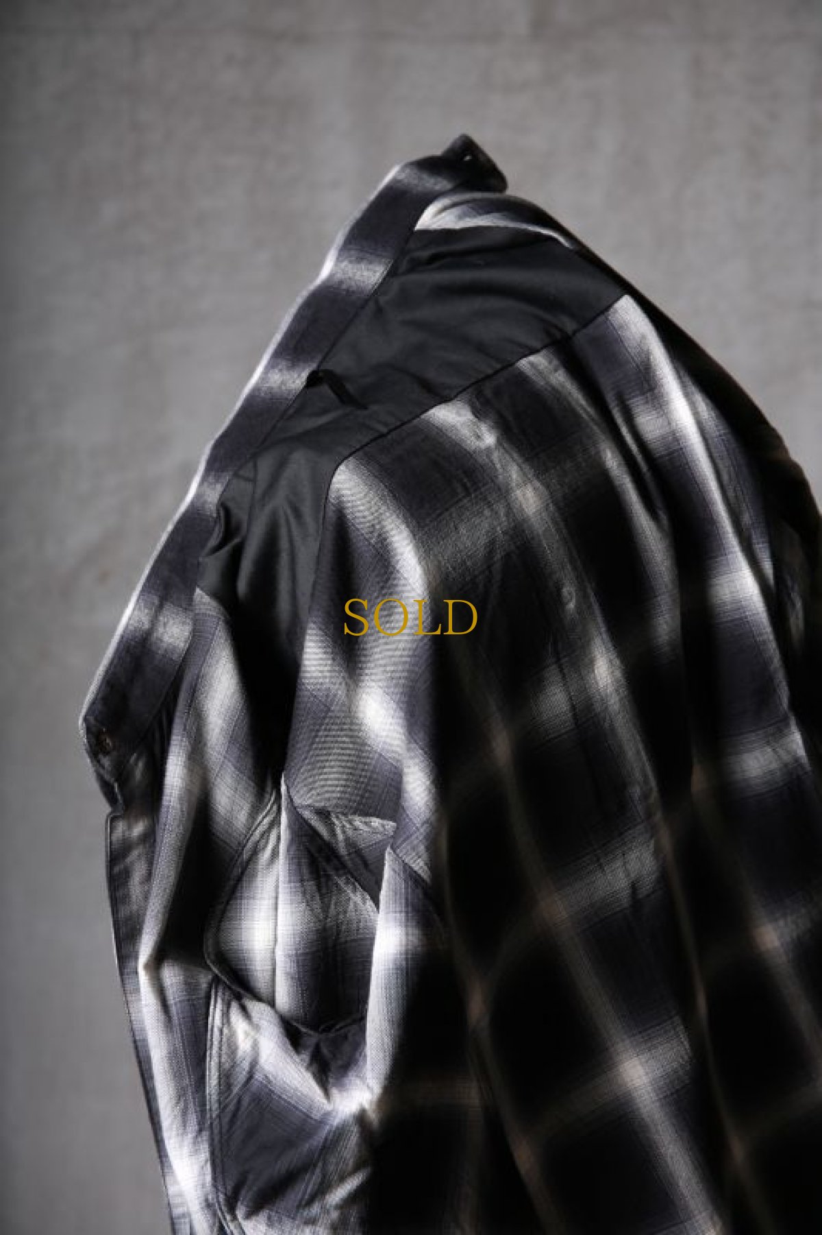 画像19: Thee OLD CIRCUS '' 1973 '' / 1103 / Rust Pride / Cotton Rayon CHECK Long Sleeve Shirts (19)