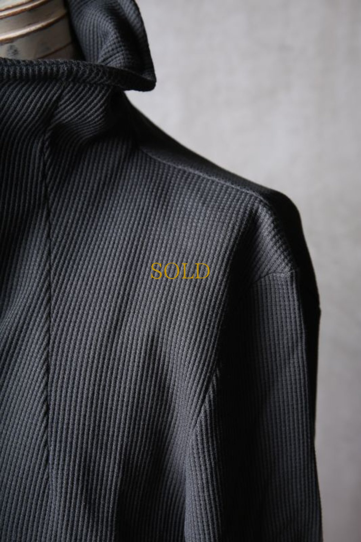 画像15: Thee OLD CIRCUS '' 1973 '' / 1302-M / Bomb rain / ディストーションネック ロ・ローング ワッフルジップアップ（持っていれば世界が変わる） (15)