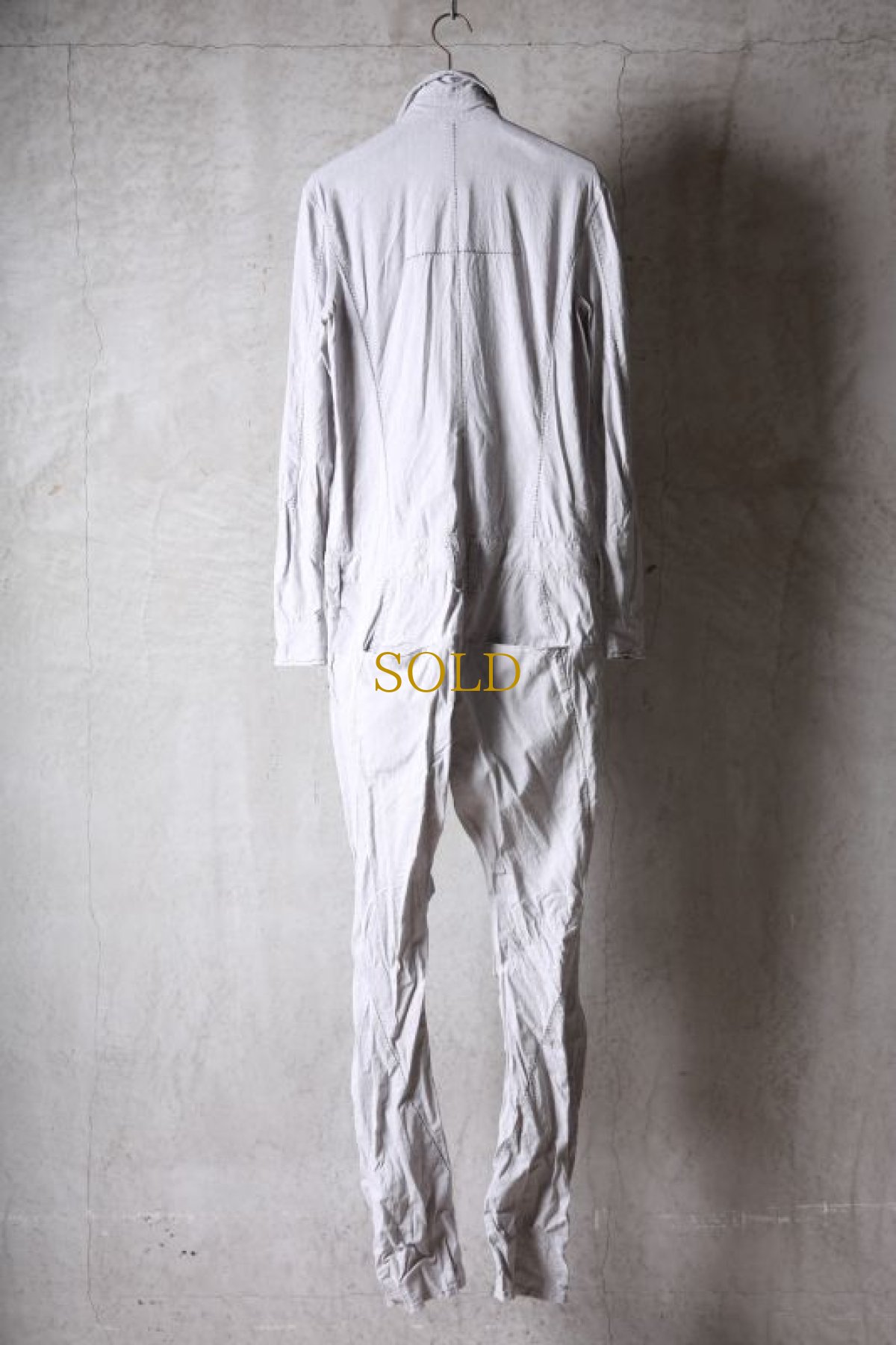 画像2: Thee OLD CIRCUS '' 1973 '' / 1110 / Root / リネン✕レーヨン✕ストレッチコットンの素材なら真夏も無敵な最強デイリージャンプスーツが出来上がる (2)