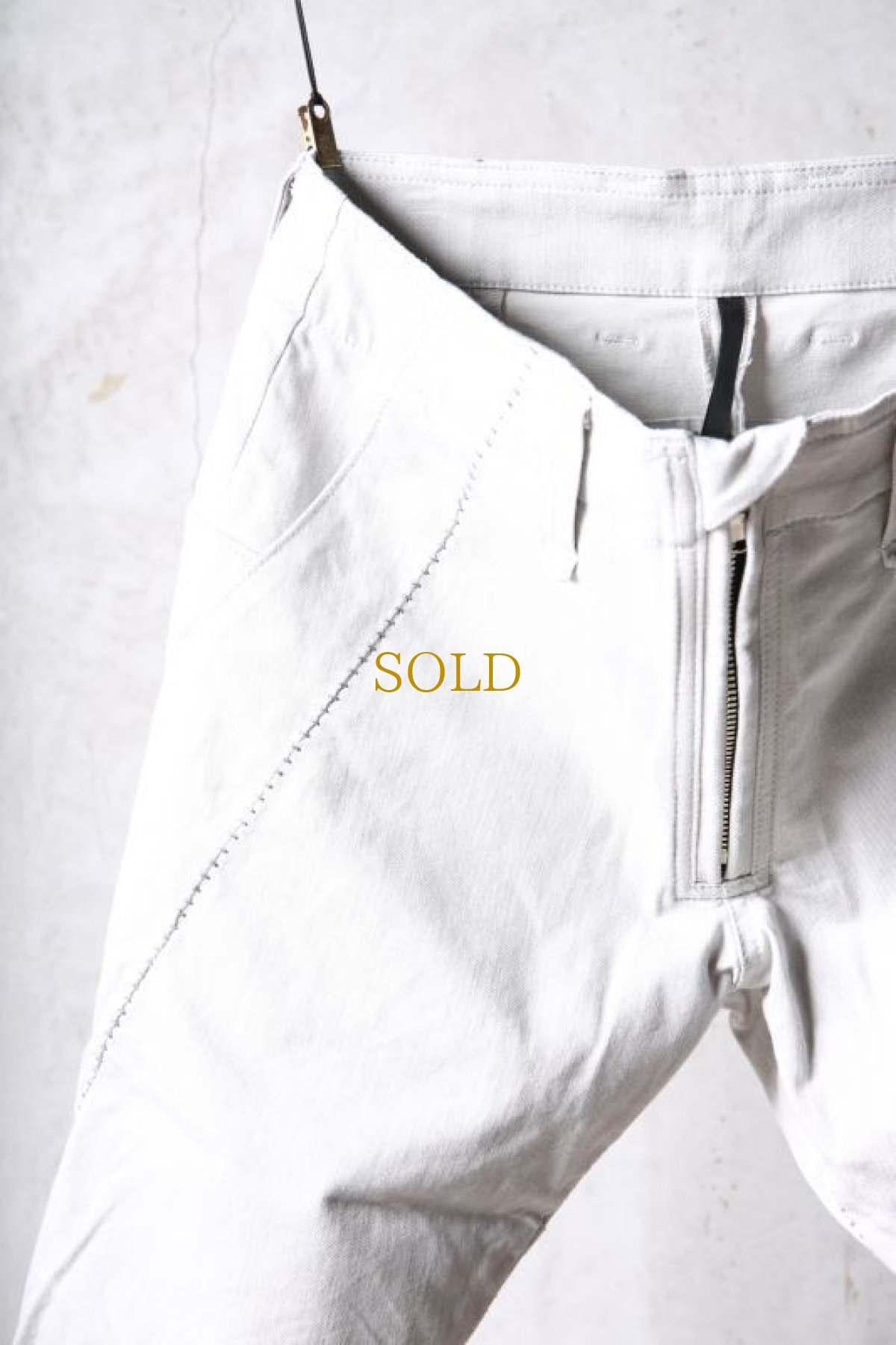 画像4: Thee OLD CIRCUS '' 1973 '' / 1111 / 34 / ストレッチコットンレーヨン ROT-9 クォーターパンツ (4)