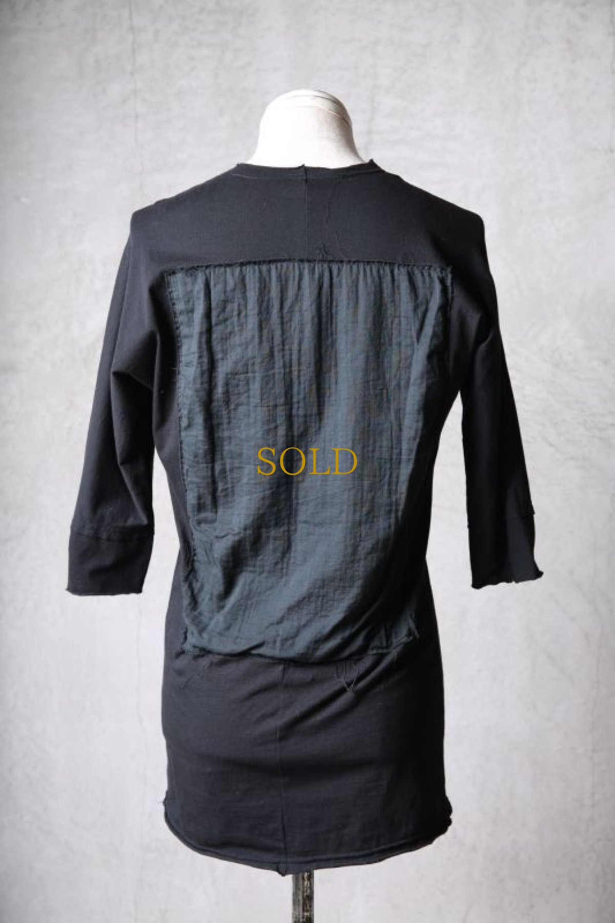 画像1: Thee OLD CIRCUS '' 1973 '' / 2107 / 3D / ガーゼ貼り付けレイヤードTシャツ (1)