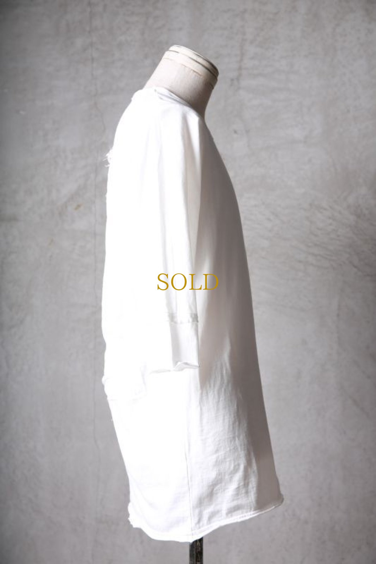 画像4: Thee OLD CIRCUS '' 1973 '' / 2107 / 3D / ガーゼ貼り付けレイヤードTシャツ (4)