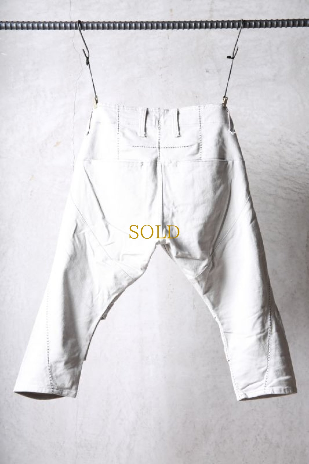 画像3: Thee OLD CIRCUS '' 1973 '' / 1111 / 34 / ストレッチコットンレーヨン ROT-9 クォーターパンツ (3)