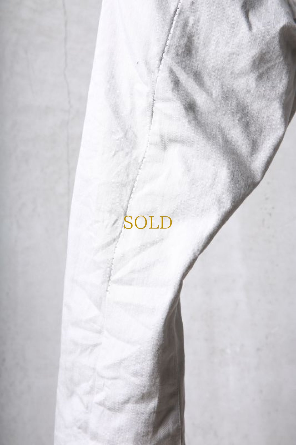 画像11: Thee OLD CIRCUS '' 1973 '' / 2105 / Ripples / ストレッチコットンレーヨンドローイングスリムパンツ (11)