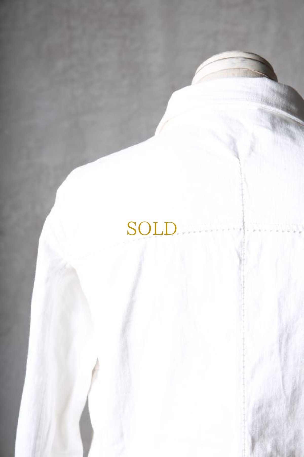 画像16: incarnation / インカネーション / 12481-41532 / 敢えて選んだSSスペシャルカラー " WHITE NOISE " DENIM Gジャン (16)