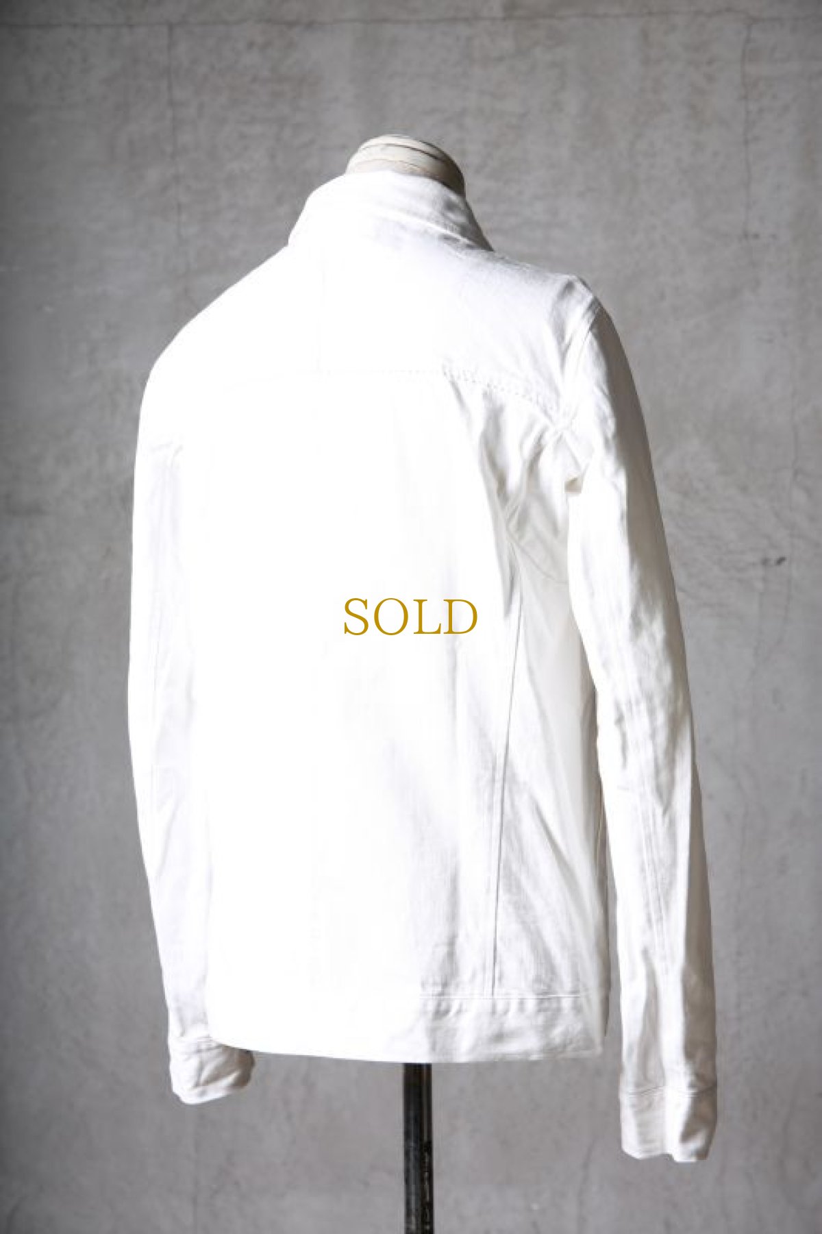 画像6: incarnation / インカネーション / 12481-41532 / 敢えて選んだSSスペシャルカラー " WHITE NOISE " DENIM Gジャン (6)