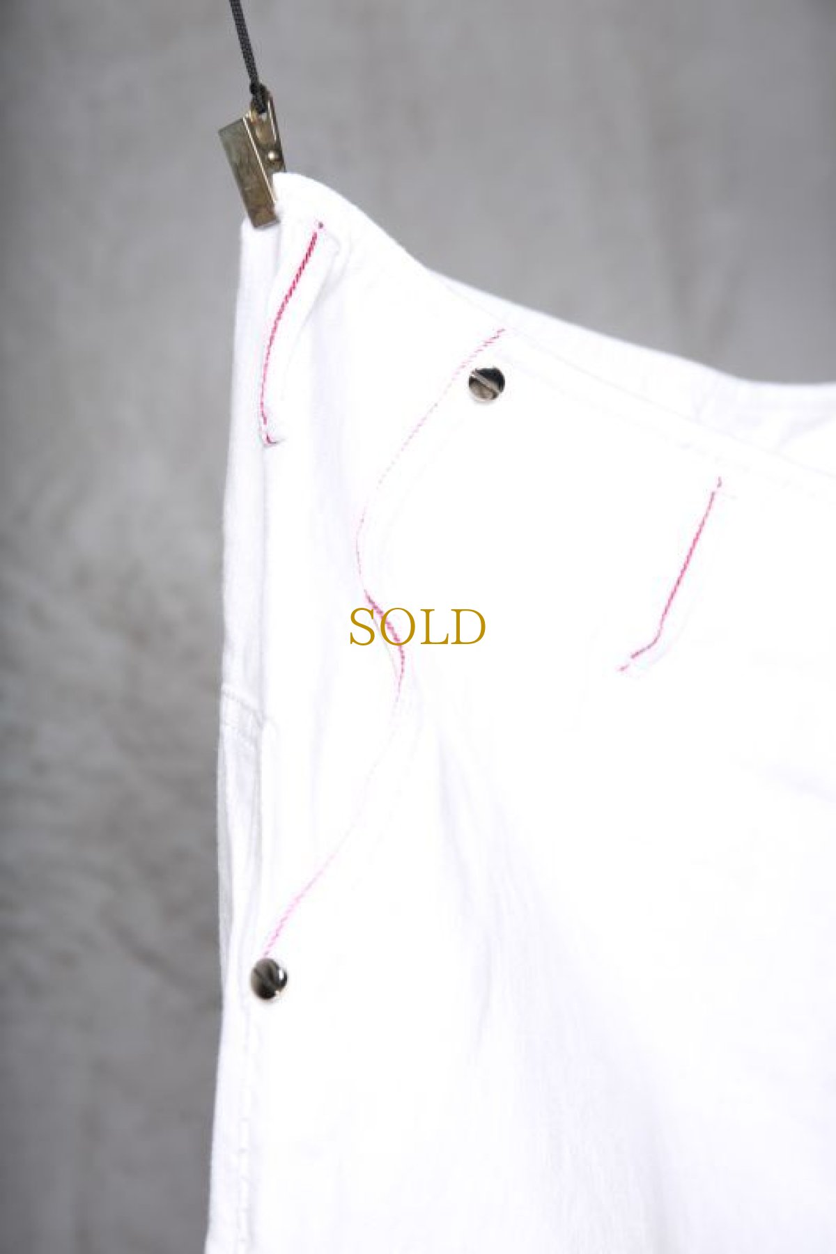 画像8: incarnation / インカネーション / 12481-6402 / 敢えて選んだSSスペシャルカラー " WHITE NOISE " DENIM スキニーパンツ (8)