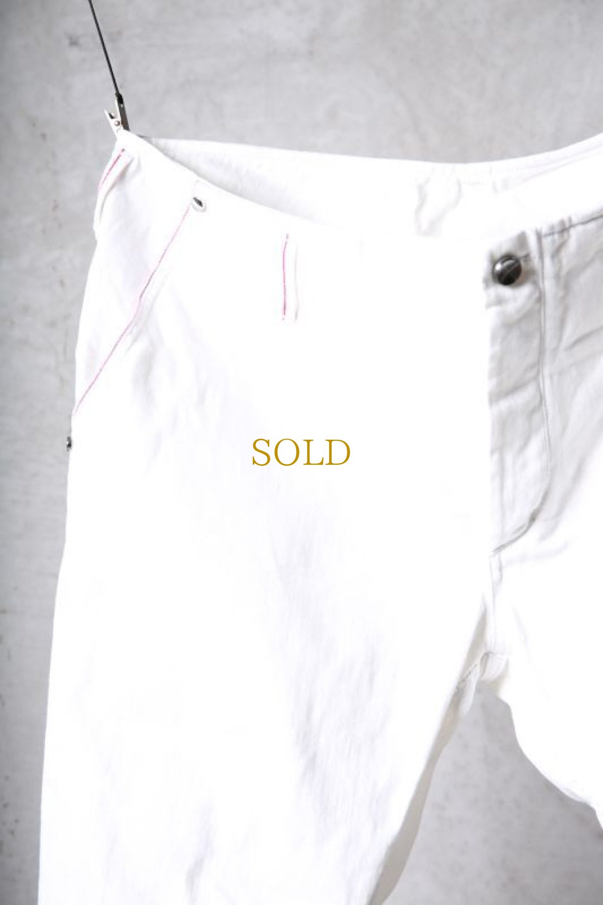 画像3: incarnation / インカネーション / 12481-6402 / 敢えて選んだSSスペシャルカラー " WHITE NOISE " DENIM スキニーパンツ (3)