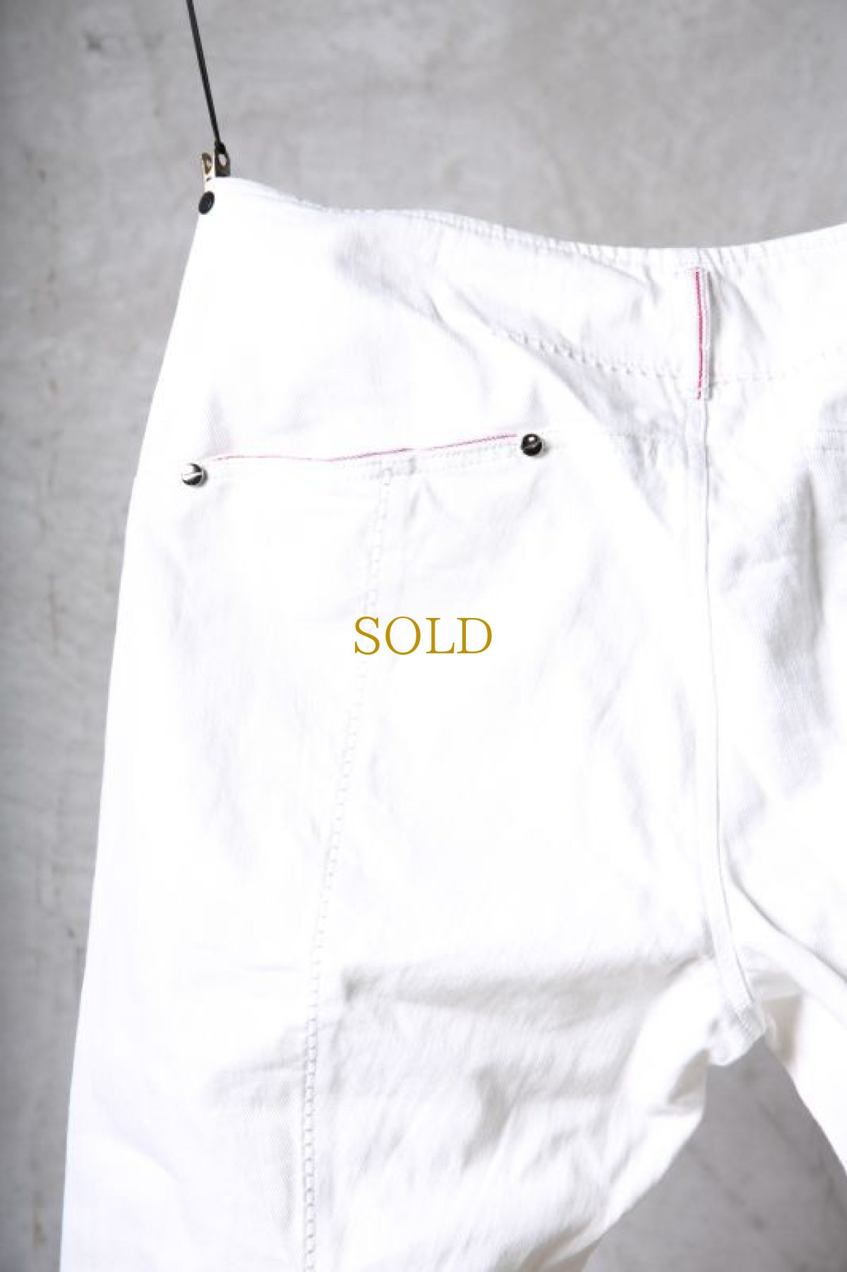 画像13: incarnation / インカネーション / 12481-6402 / 敢えて選んだSSスペシャルカラー " WHITE NOISE " DENIM スキニーパンツ (13)