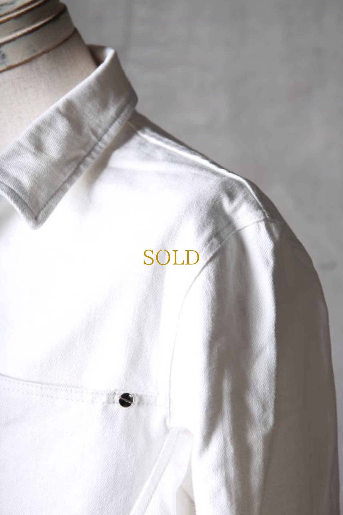 画像15: incarnation / インカネーション / 12481-41532 / 敢えて選んだSSスペシャルカラー " WHITE NOISE " DENIM Gジャン (15)