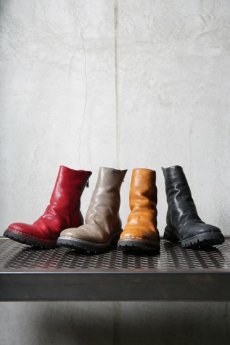画像1: incarnation / インカネーション / 11V-7157VB-EDEN / HORSE LEATHER BACK ZIP ONE PIECE LINED VIBRAM SOLES (1)