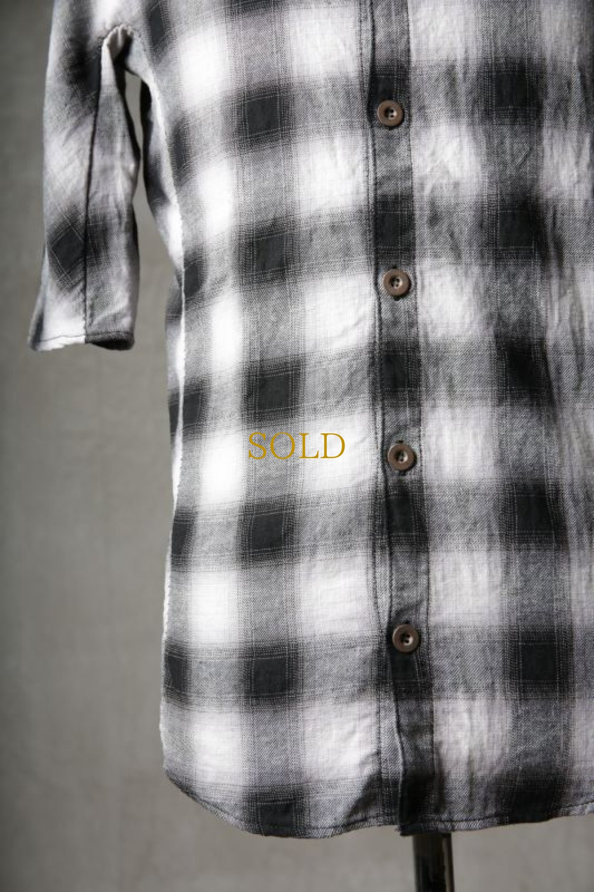 画像16: Thee OLD CIRCUS '' 1973 '' / 2205 / " RRP " / これこそ夏の一張羅！ハーヴェストハーフスリーブ 綿麻スペシャルチェックシャツ (16)