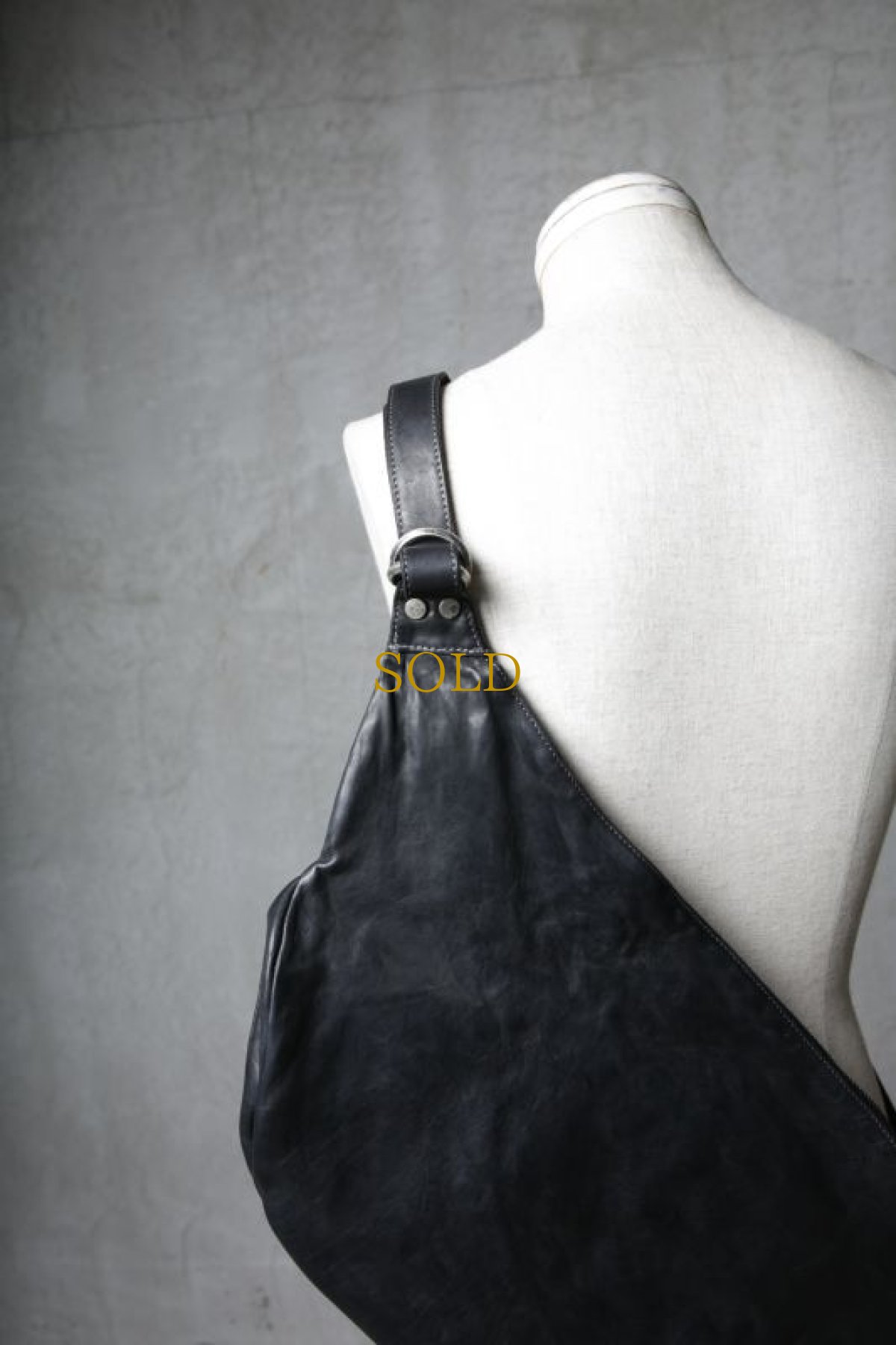 画像7: incarnation / インカネーション / 32499-9597-EDEN / 完全別注 "ホースレザー" ミドルサイズバナナバック (7)