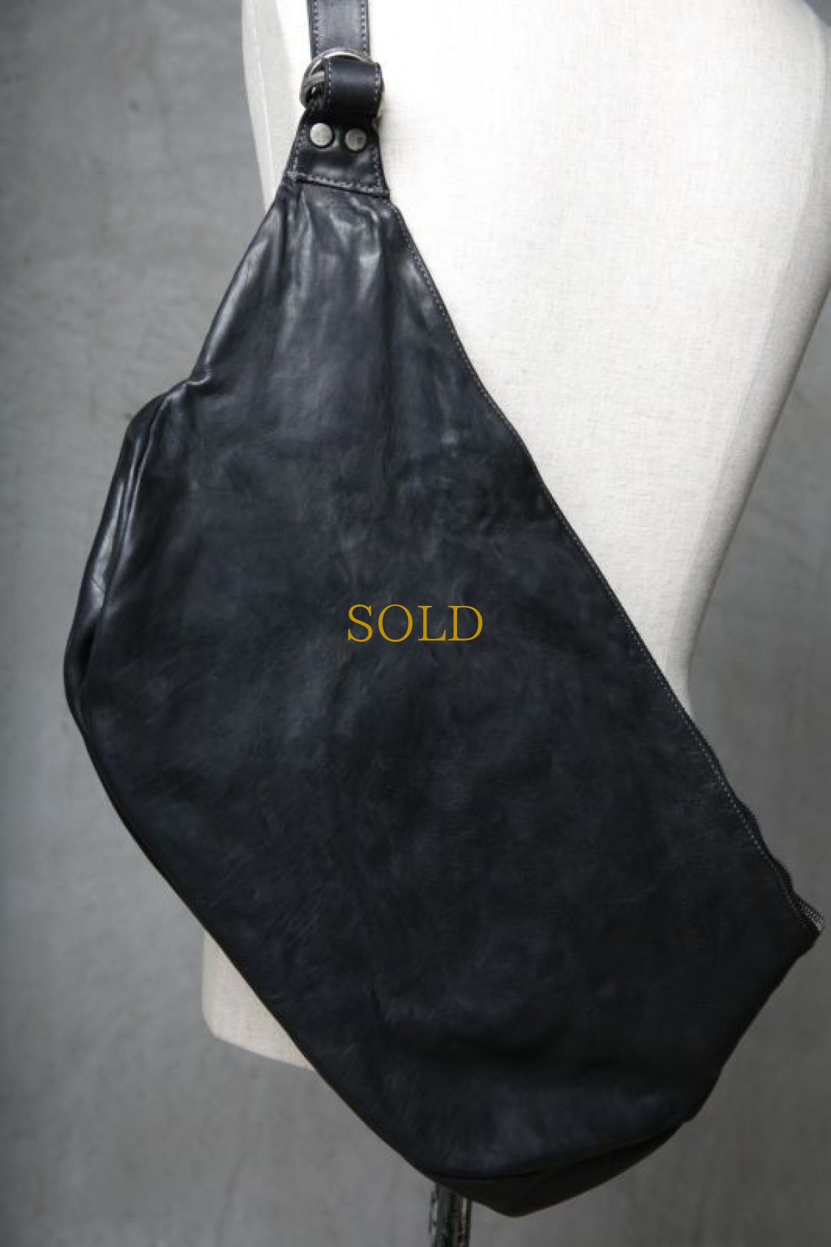 画像8: incarnation / インカネーション / 32499-9597-EDEN / 完全別注 "ホースレザー" ミドルサイズバナナバック (8)