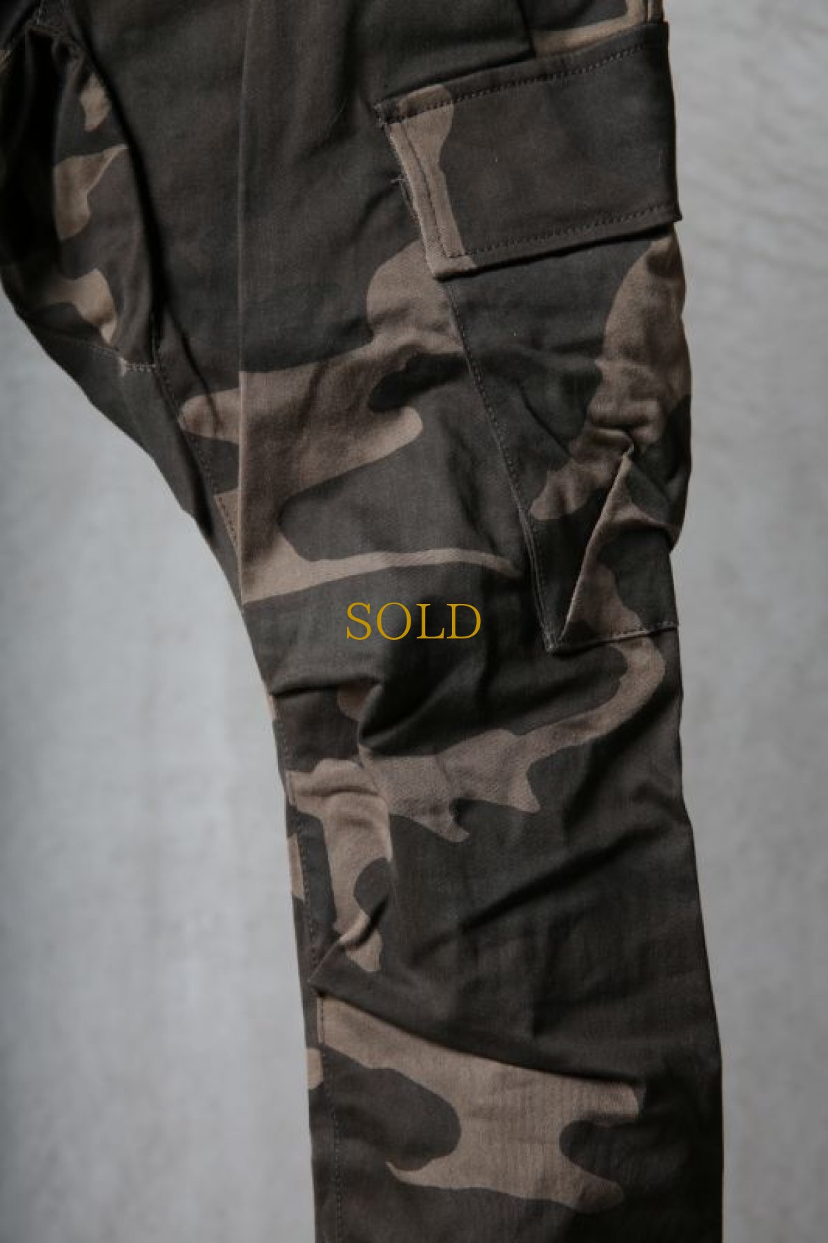 画像9: Thee OLD CIRCUS '' 1973 '' / 1199 / Rust War / "Thee WAR" ミリタリーカーゴスリムパンツ (9)