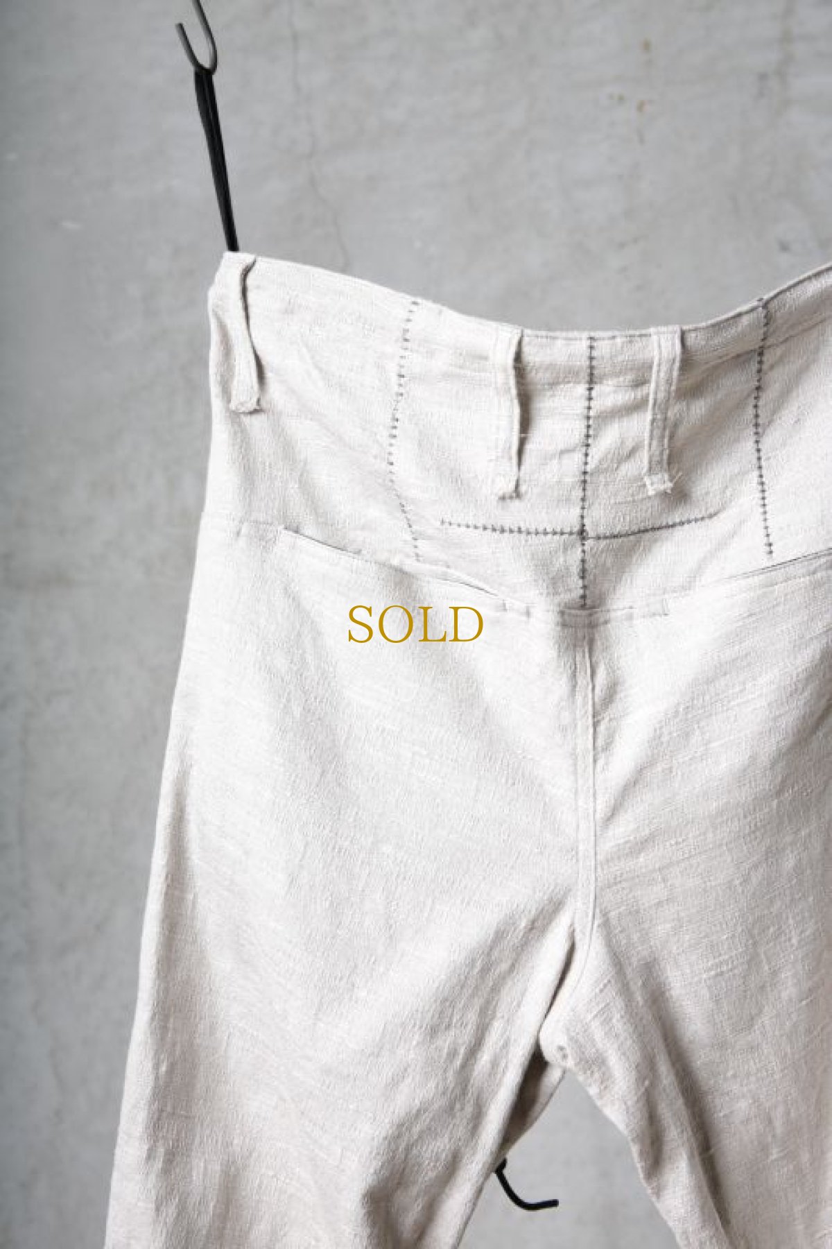 画像13: Thee OLD CIRCUS '' 1973 '' / 2103 / Behind the wall / サンドウォールストレッチコットンNEW BELLパンツ (13)