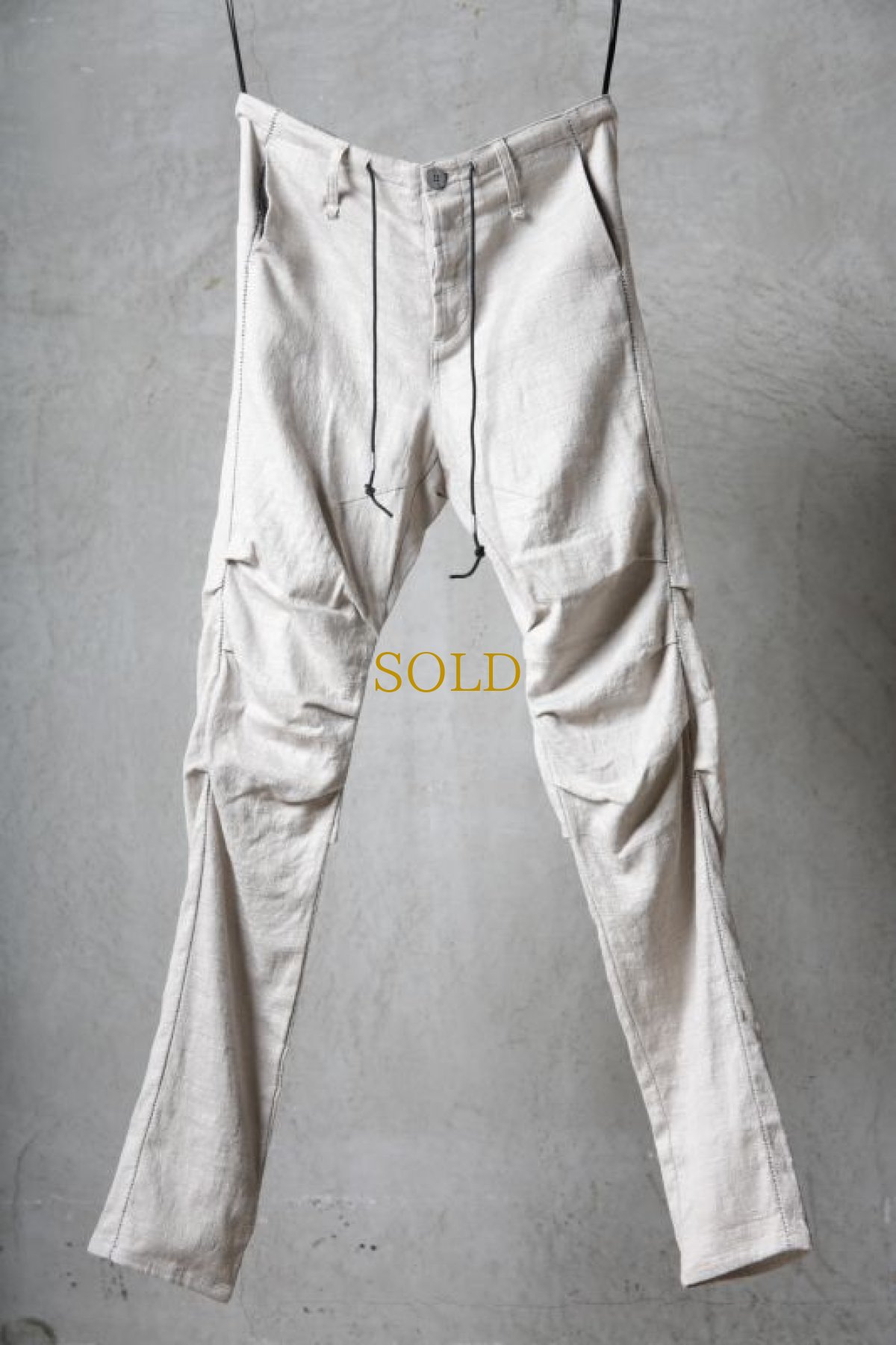 画像2: Thee OLD CIRCUS '' 1973 '' / 2103 / Behind the wall / サンドウォールストレッチコットンNEW BELLパンツ (2)