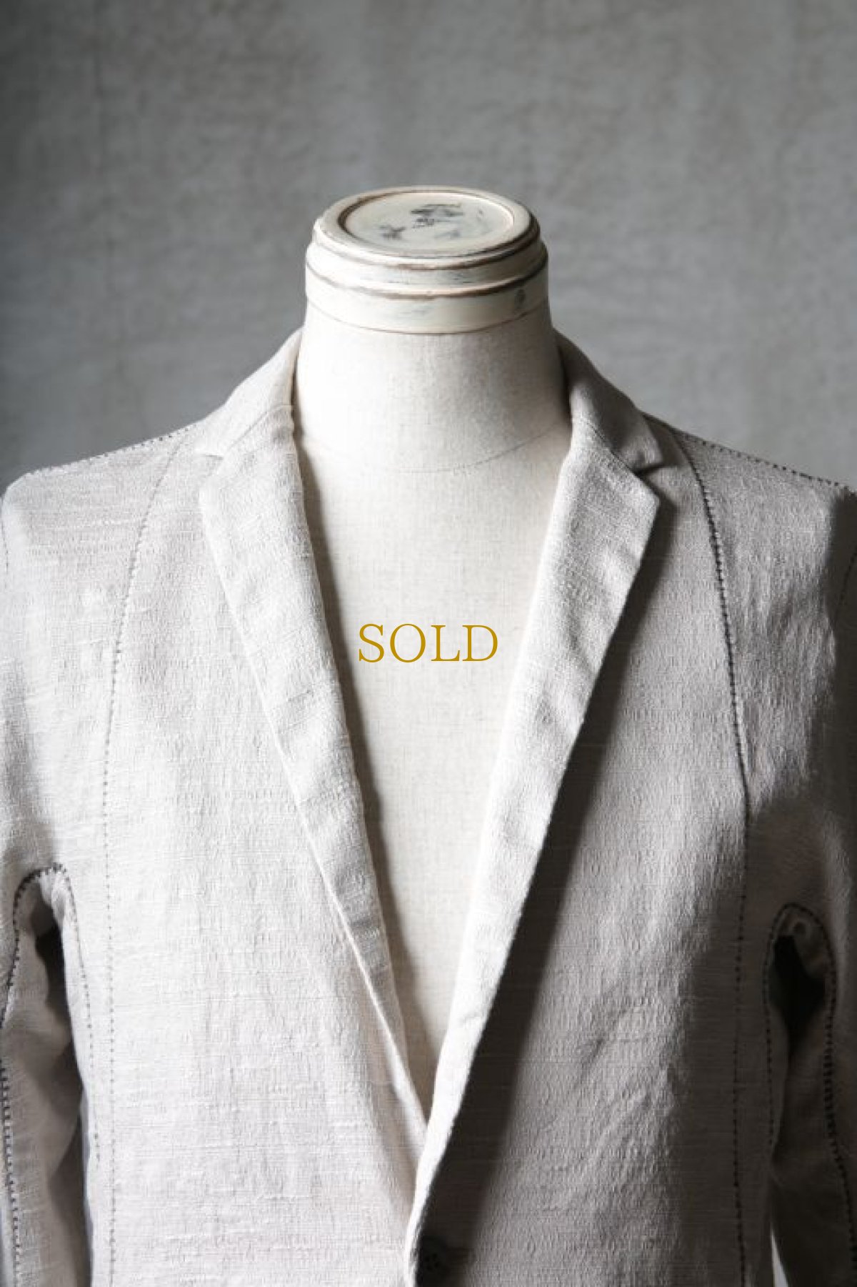 画像11: Thee OLD CIRCUS '' 1973 '' / 2102 / Iron edge / "ハーベストスリーブ" サンドウォールストレッチコットンテーラードJKT (11)