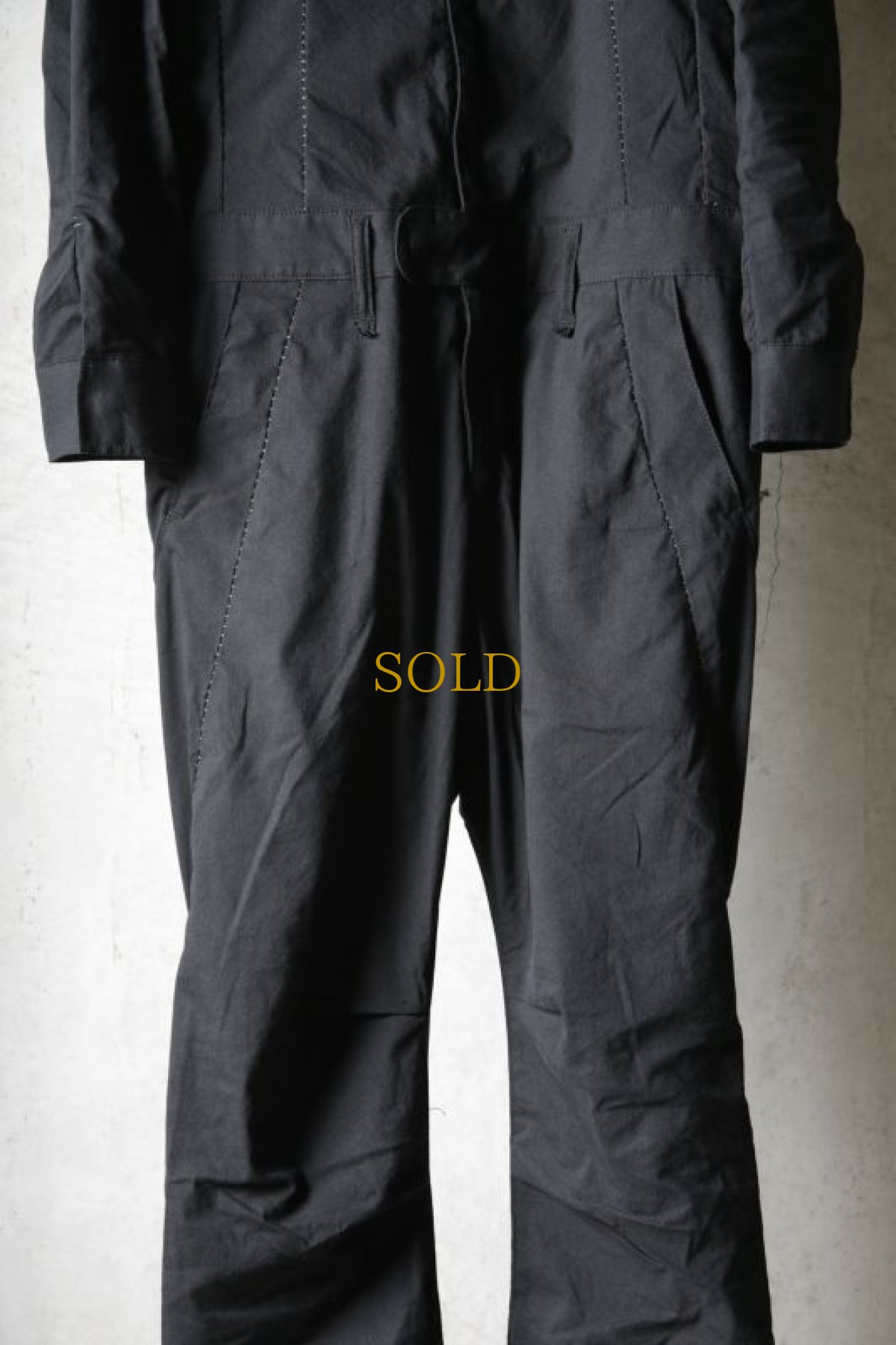 画像8: Thee OLD CIRCUS '' 1973 '' / 1110 / Root / リネン✕レーヨン✕ストレッチコットンの素材なら真夏も無敵な最強デイリージャンプスーツが出来上がる (8)