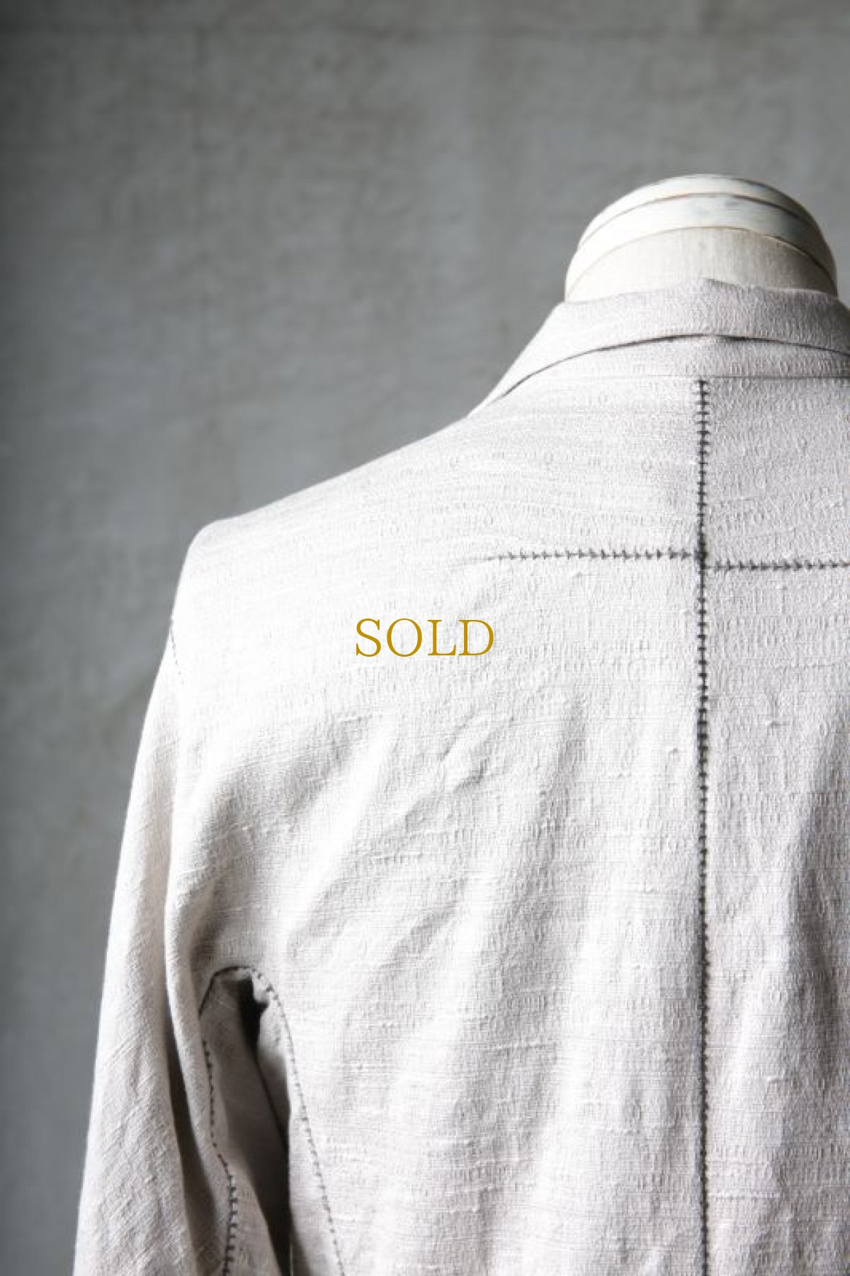 画像16: Thee OLD CIRCUS '' 1973 '' / 2102 / Iron edge / "ハーベストスリーブ" サンドウォールストレッチコットンテーラードJKT (16)