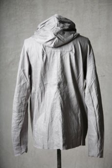 画像8: Wir Lineal / リネアル / WL-1103 / Inorganic structure dolman sleeve zip hoodie (8)