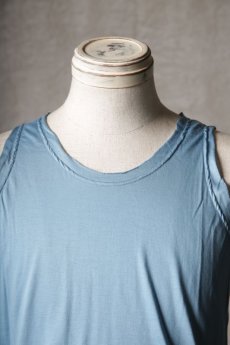 画像11: Wir Lineal / リネアル / WL-1105 / Inorganic structure C/L Tank top (11)