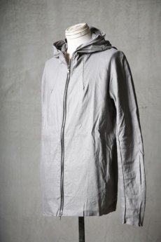 画像2: Wir Lineal / リネアル / WL-1103 / Inorganic structure dolman sleeve zip hoodie (2)