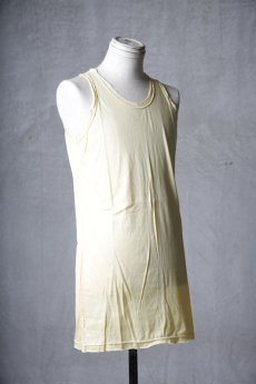 画像3: Wir Lineal / リネアル / WL-1105 / Inorganic structure C/L Tank top (3)