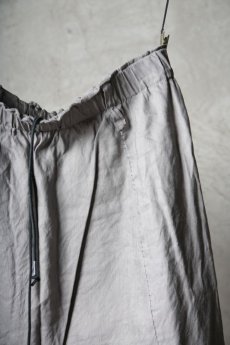 画像5: Wir Lineal / リネアル / WL-1104 / Inorganic structure sarrouel relax pants (5)