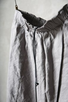 画像6: Wir Lineal / リネアル / WL-1104 / Inorganic structure sarrouel relax pants (6)