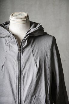 画像10: Wir Lineal / リネアル / WL-1103 / Inorganic structure dolman sleeve zip hoodie (10)