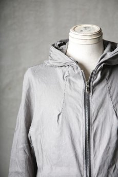 画像9: Wir Lineal / リネアル / WL-1103 / Inorganic structure dolman sleeve zip hoodie (9)