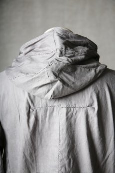 画像17: Wir Lineal / リネアル / WL-1103 / Inorganic structure dolman sleeve zip hoodie (17)