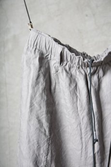 画像3: Wir Lineal / リネアル / WL-1104 / Inorganic structure sarrouel relax pants (3)