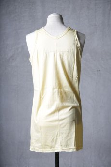 画像8: Wir Lineal / リネアル / WL-1105 / Inorganic structure C/L Tank top (8)