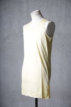 画像2: Wir Lineal / リネアル / WL-1105 / Inorganic structure C/L Tank top (2)